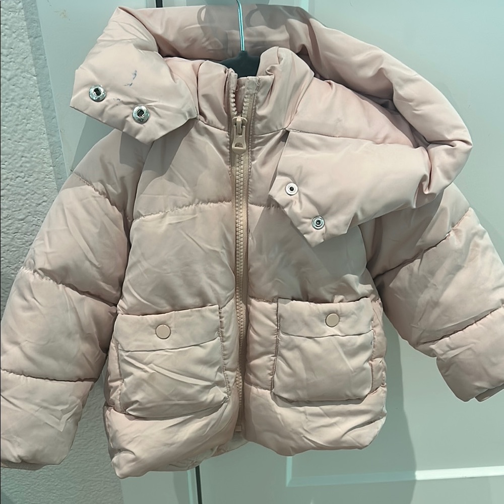 Zara Kids | Kids Pink Puffer Jacket